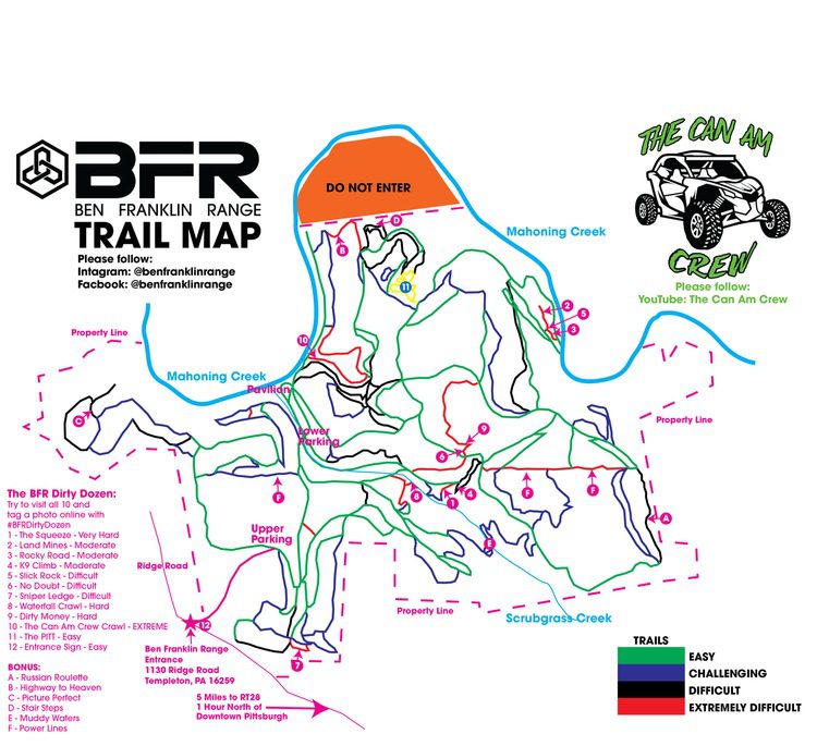 Bfr trail map.
