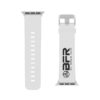 A white BFR Logo - Watch Band for Apple Watch with a logo on it.