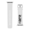 A white BFR Logo - Watch Band for Apple Watch with a logo on it.