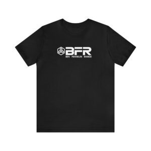 A BFR Logo - Unisex Jersey Short Sleeve Tee with white text.