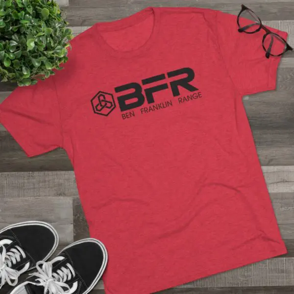BFR - Logo - Unisex Tri-Blend Crew Tee short sleeve t-shirt.