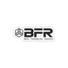 BFR Logo - Die-Cut Stickers ben franklin range sticker.