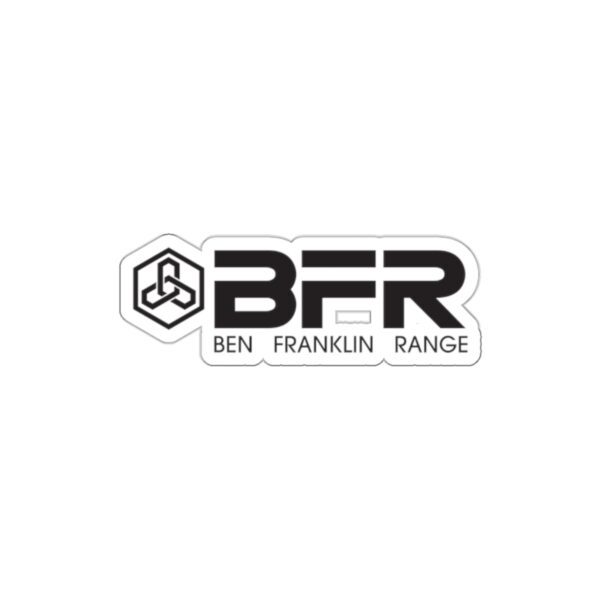 BFR Logo - Die-Cut Stickers ben franklin range sticker.