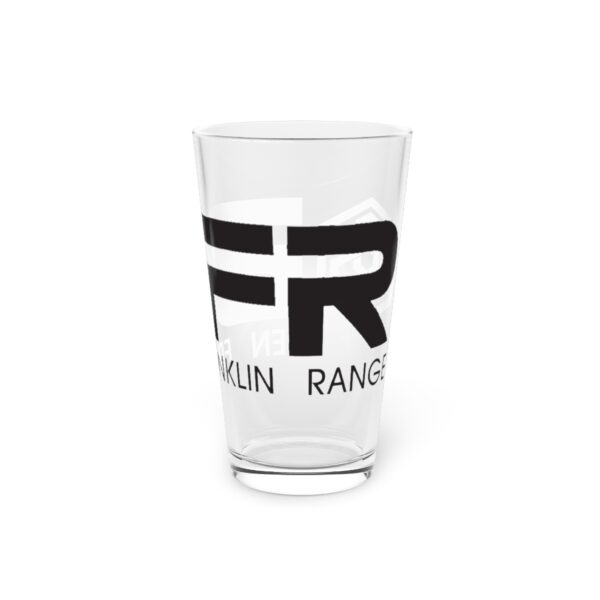Franklin rangers BFR Logo - Pint Glass, 16oz.