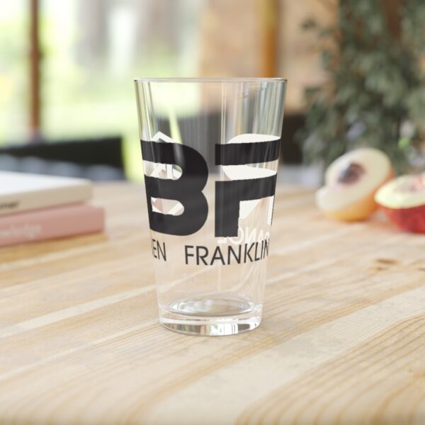 BFR Logo - Pint Glass, 16oz pint glass.