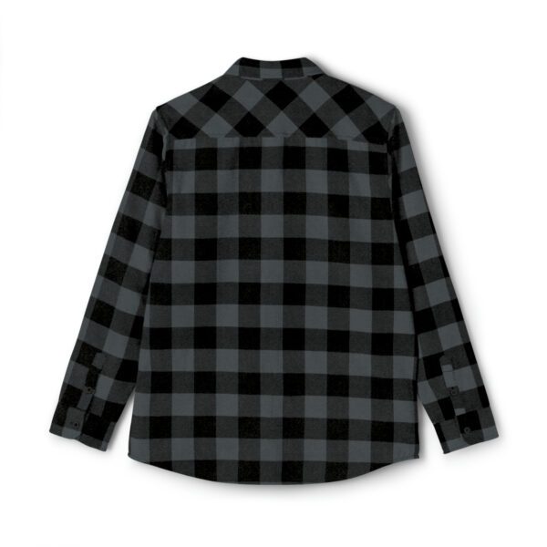 A BFR Logo - Unisex Flannel Shirt on a white background.