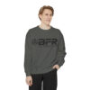 BFR Logo - Unisex Garment-Dyed Sweatshirt crewneck sweatshirt.