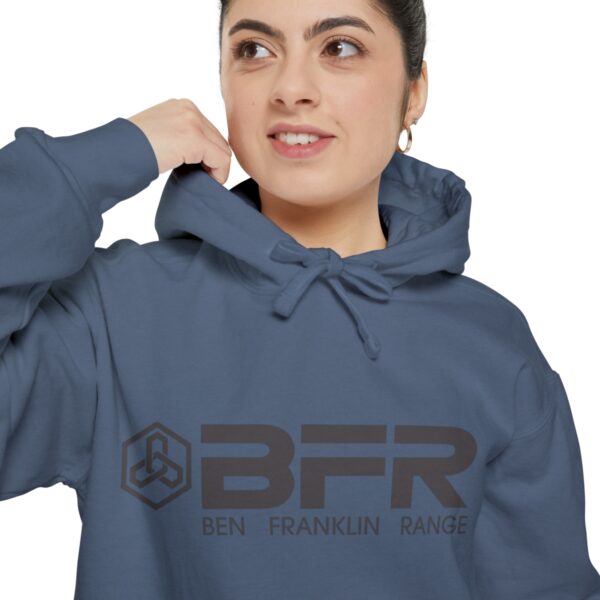 BFR Logo - Unisex Garment-Dyed Hoodie ben franklin rangers hoodie.