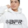 BFR Logo - Unisex Garment-Dyed Hoodie ben franklin range hoodie.