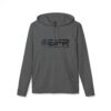 Gray hoodie with BFR logo design.