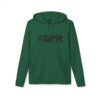Green hoodie with BFR logo design.