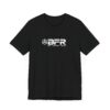 Black t-shirt with BFR logo design.
