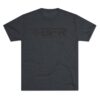 Charcoal T-shirt with BFR logo design.