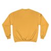 Yellow sweatshirt, back view, isolated background. Yellow sweatshirt, back view, isolated background.