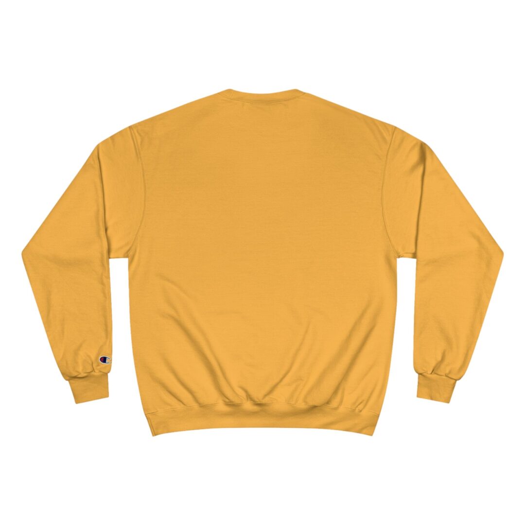 Yellow sweatshirt, back view, isolated background. Yellow sweatshirt, back view, isolated background.