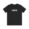 Black t-shirt with BFR logo design.