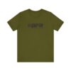Olive green t-shirt with BFR logo.