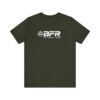 Black t-shirt with white BFR logo.