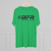 Green T-shirt with BFR logo design.