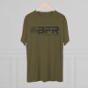 Olive green T-shirt with BFR logo.