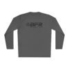Gray long-sleeve shirt with BFR logo.
