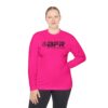 Person in pink BFR long-sleeve shirt.