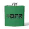 Green flask with "BFR" logo and text.