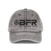 Gray cap with "BFR" logo on front.