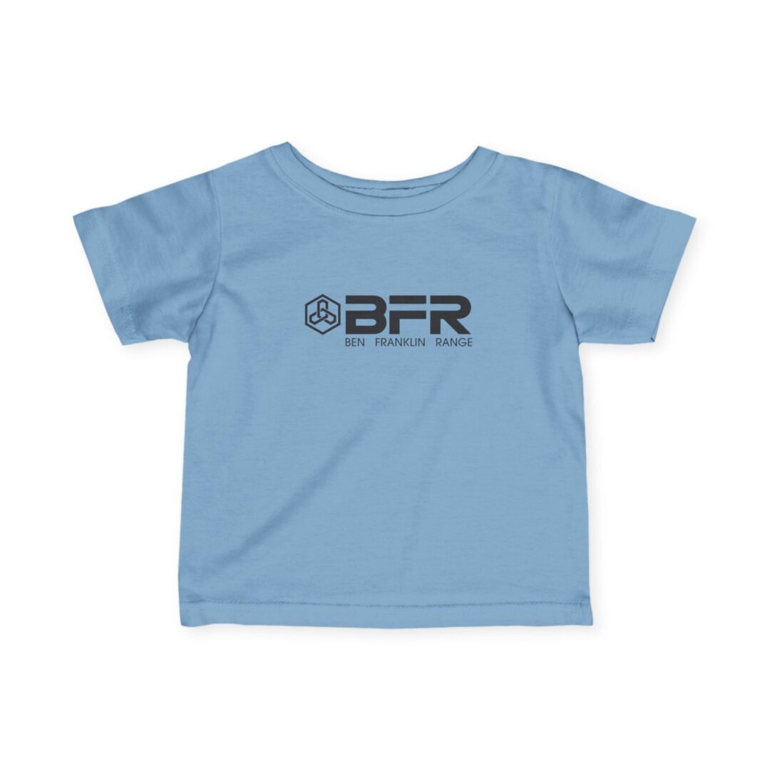 Blue toddler t-shirt with BFR logo.