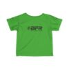 Green T-shirt with BFR logo.